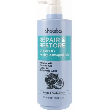 Šampon SHAKEBAR REPAIR&RESTORE ŠAMPON SUCHÝ A POŠKOZENÝ 1000 ML