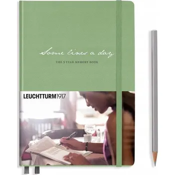 Zápisník Zápisník A5 Leuchtturm1917 zelený