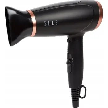 Fén SKLÁDACÍ FÉN NA VLASY ELLE CESTOVNÍ SKLÁDACÍ RUKOJEŤ 3 RYCHLOSTI