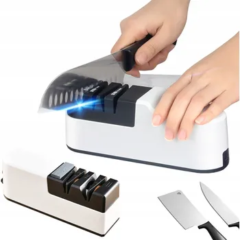 ELEKTRICKÁ BROUSEK NA NOŽE 50W PROFESIONÁLNÍ BROUSEK 5V1 PRO KUCHYŇSKÉ NOŽE