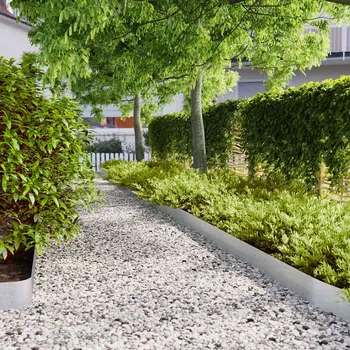 Plotovka vidaXL Travní lemy 10 ks 15x103 cm [821892] Barva: Pozinkovaná ocel