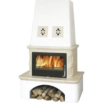 Krbová kamna ABX Laponie 10 s výměníkem písková