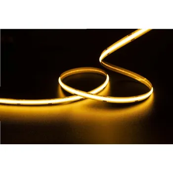 LED páska LED pásek 24V COB 8W vnitřní - Žlutá
