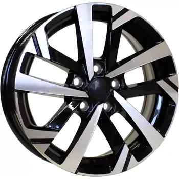 Alu kolo Alu kola Racing Line XE276, 15x6 5x100 ET40, černá + leštění