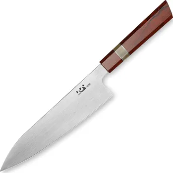 Kuchyňský nůž XIN CUTLERY XC121 bílý buvolí roh a růžové dřevo 22,5 cm