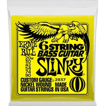 Struna pro kytaru a smyčcový nástroj Struny pro baskytaru Ernie Ball 2837