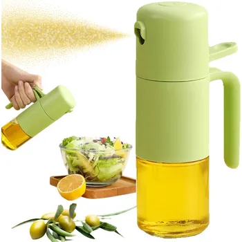 Dávkovač mýdla VERK GROUP Rozprašovač oleje, octa, dávkovač ve spreji 210 ml, skleněný rozprašovač