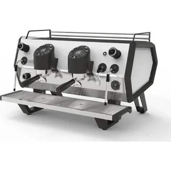 Kávovar Profesionální pákový kávovar Sanremo D8 2GR, PID, LED bíla / černá sanremo