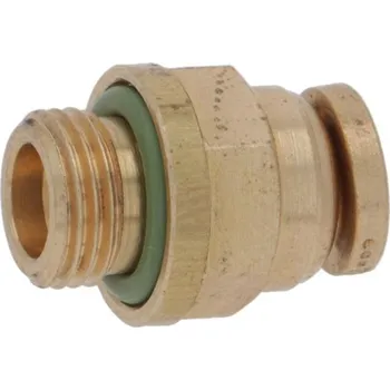 Příslušenství pro přípravu kávy Přímá spojka ø 1/8"M - 5 mm z mosazi OT57