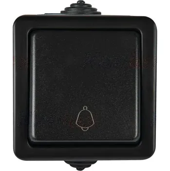 vypínač Jednopólový vypínač Klasický Kanlux černý 5905339273536