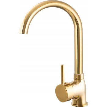 Vodovodní baterie Stojánková kuchyňská baterie Gamma 1 zlatá