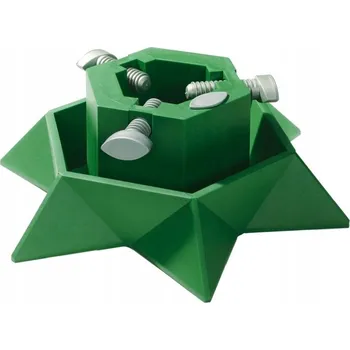 Stojánek na vánoční stromek Stojan na vánoční stromek Maan Hvězda zelený pro stromky do 200 cm