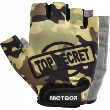 Cyklistické rukavice Cyklistické rukavice Meteor M zelené