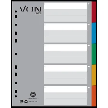 Papírové rozřazovače Leitz A4 1 ks