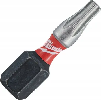Bit Milwaukee Rázový bit TX10 x 25 mm SHOCKWAVE 1/4" Torx 4932430871 - 1 ks