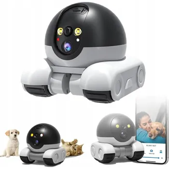 Bezpečnostní kamera ROBOT KAMERA NA KÓŁKACH 2 MILIONY PIKSELI DWUKIERUNKOWA KAMERA WIDEO DLA