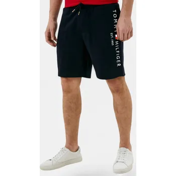Pánské kraťasy Pánské modré teplákové kraťasy Tommy Hilfiger - Velikost L, Barva Modrá M56361 UM0UM01204