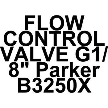 Ventil FLOW CONTROL VALVE G1/8" Parker B3250X