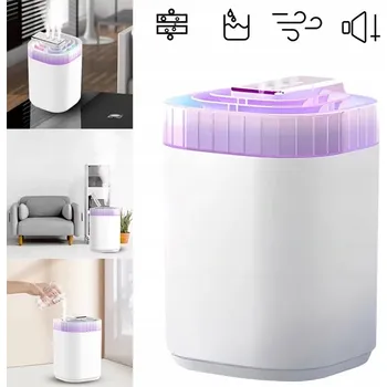 Zvlhčovač vzduchu AROMATERAPIE ZVLHČOVAČ VZDUCHU 3L DIFUZÉR VŮNĚ S NOČNÍ LAMPOU