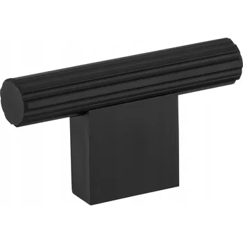ÚCHYTKA NA NÁBYTEK NÁBYTKOVÁ ÚCHYTKA T-BAR STRIPES ČERNÁ