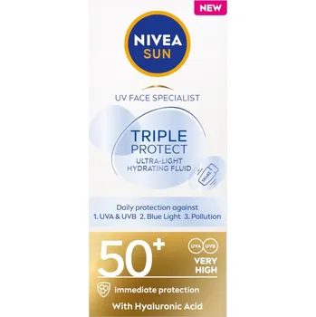 Přípravek na opalování Opalovací krém NIVEA Sun UV 50 SPF