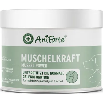 Kloubní výživa pro psa a kočku AniForte Prášek z chilské slávky modré (250 g)