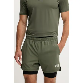 Pánské kraťasy Tréninkové šortky EA7 Emporio Armani PNBXZ.8NPS09 zelená 78X, vel. M