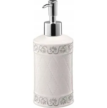 Dávkovač mýdla Ruční dávkovač mýdla stojící Bisk 350 ml bílý
