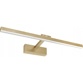 Nástěnné svítidlo LED koupelnové nástěnné svítidlo zlaté nad zrcadlo lampa 12W 50cm