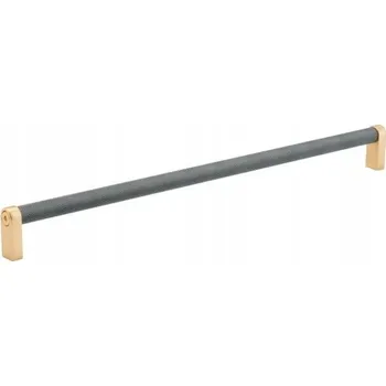 Nábytkové kování NÁBYTKOVÁ ÚCHYTKA METIS ZLATÁ BROUŠENÁ/ŠEDÁ 790mm