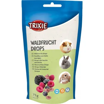 Krmivo pro hlodavce Trixie Kapky pro hlodavce Lesní ovoce 75g