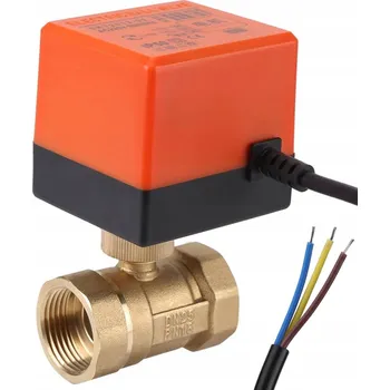 Ventil KULOVÝ ELEKTROMAGNETICKÝ VENTIL S POHONEM G1" PALCE AC 220V DN25 DVOUCESTNÝ