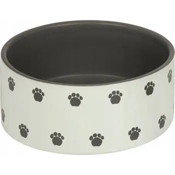 Miska pro psa Keramická miska pro psa Nobby Krémově Šedá 18 cm