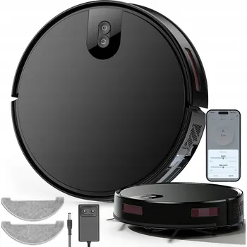 Robotický vysavač AUTOMATICKÝ INTELIGENTNÍ UKLÍZECÍ ROBOT S GYROSKOPICKOU NAVIGACÍ 3 V 1