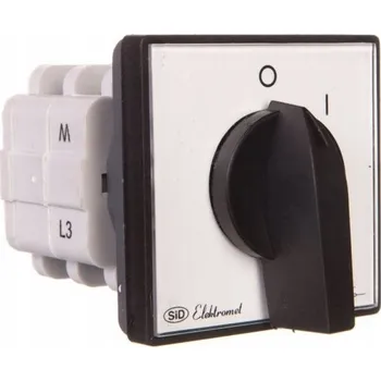 vypínač Křížový spínač 0-I 3P 63A IP65 ŁUK 63-12