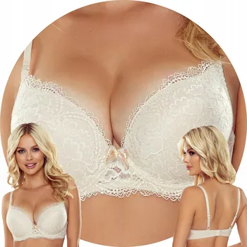 Dámské oblečení Vivisence push-up podprsenka bílá, velikost 85C