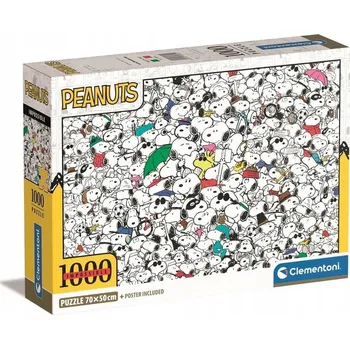 Puzzle PUZZLE 1000 KOMPAKTNÍCH NEMOŽNÝCH ARAŠÍDŮ, CLEMENTONI