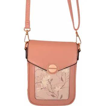 Kabelka Aaryans Dámská crossbody kabelka L057 světle růžová