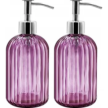 Dávkovač mýdla Ruční dávkovač mýdla stojící GCCL 400 ml fialový