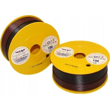 elektrický kabel Vodič LGY/H05V-K 1,00 mm2 100 m Černo-Červený