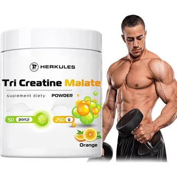 Kreatin HERKULES Tri Creatine Malate Prášek 250g Jablečný Malát
