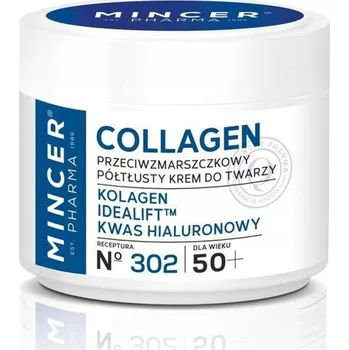 Pleťový krém Mincer Pharma Collagen 50+ Krém proti vráskám na obličej No.302