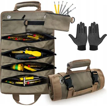 BOSHIHO Rolovací taška na nářadí pro elektrikáře a cyklisty