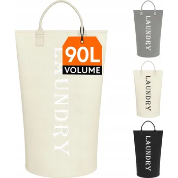 Koš na prádlo Koš na prádlo Lifewit 90 l bílý, vícebarevný