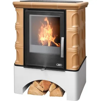 Krbová kamna ABX Iberia K I s výměníkem 6,9kW naturbraun