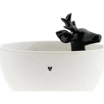 Bastion Collections Miska BLACK DEER, 15 cm b330151