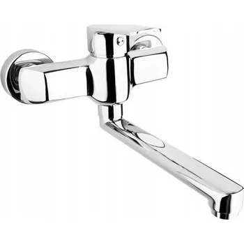 Vodovodní baterie Kuchyňská nástěnná baterie KFA Armatura German stříbrná