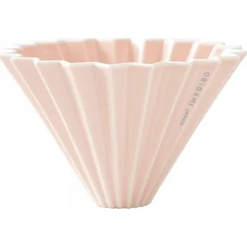 Příprava kávy ORIGAMI DRIPPER PORCELÁNOVÝ KÁVOVAR VELIKOST M RŮŽOVÝ