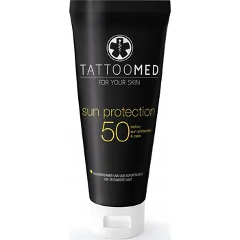 Přípravek na opalování TattooMed Opalovací krém s ochranným faktorem SPF50 pro ochranu tetování