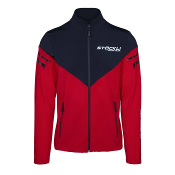 Pánská mikina Mikina Stöckli Technostretch WRT - red-black L